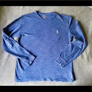 Ralph Lauren Polo Long Sleeve Crewneck Tee Boys Sm